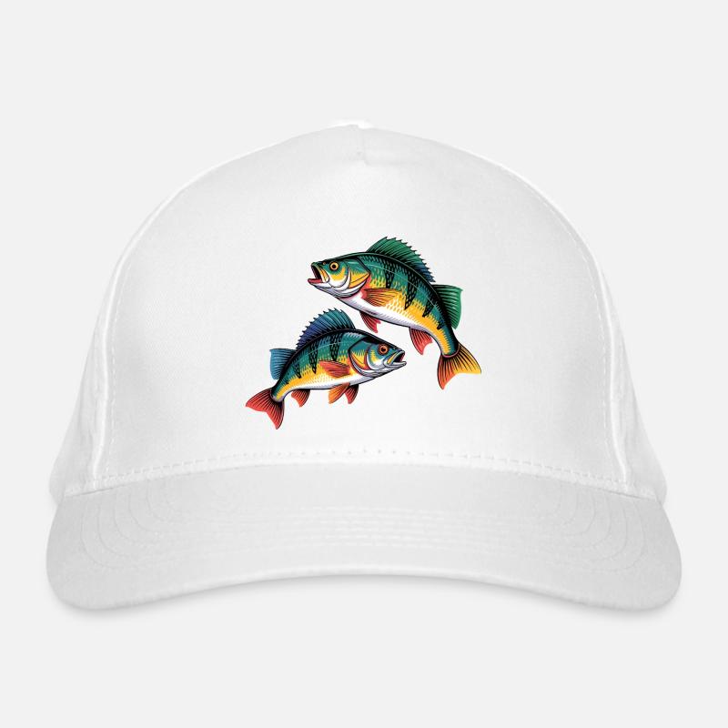 deux perches Casquette classique bio