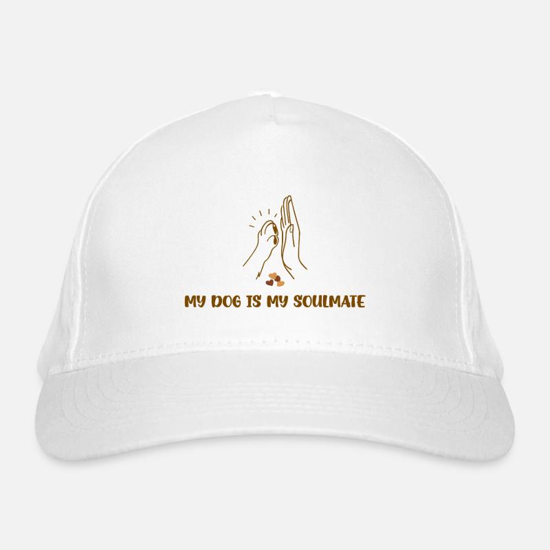 MY DOG IS MY SOULMATE Bio-Baseballkappe