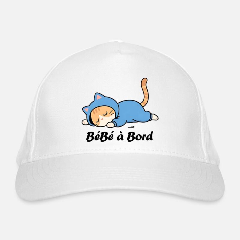 Bébé à bord Casquette classique bio