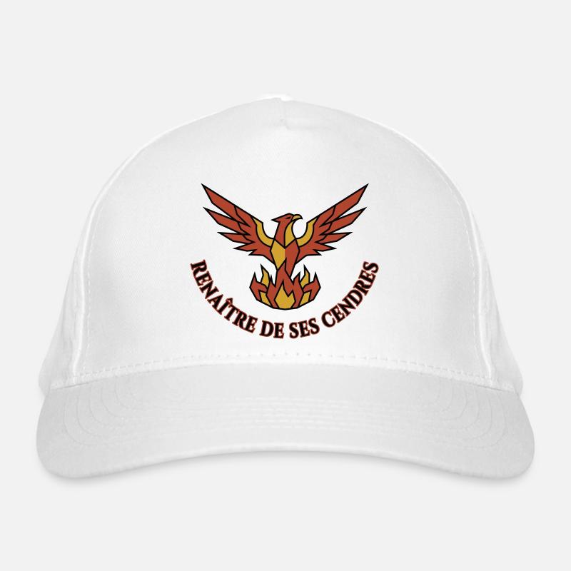 Phénix Renaître de ses Cendres Résilience Casquette classique bio