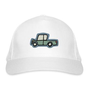 Truck - Toy Car - Organic Baseball Cap - white - Front