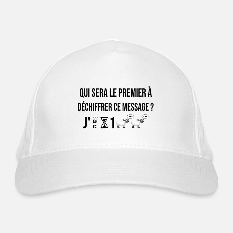 Annoncer grossesse enceinte bébé original maman Casquette classique bio