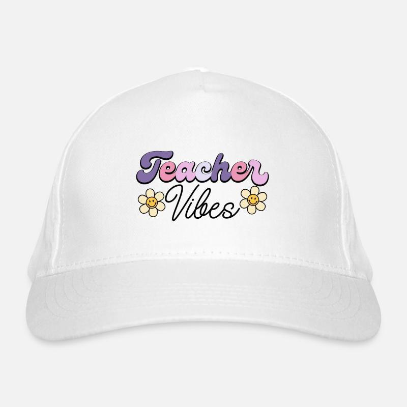 Vibes D'Enseignant Humour Prof Enseignant Casquette classique bio