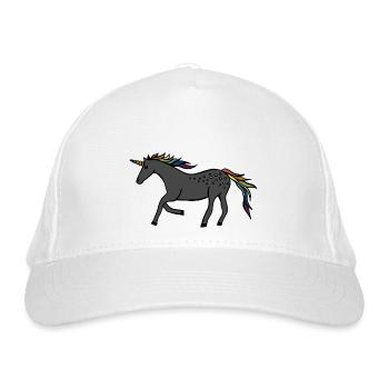 Licorne rapide - Casquette classique bio - blanc - Devant