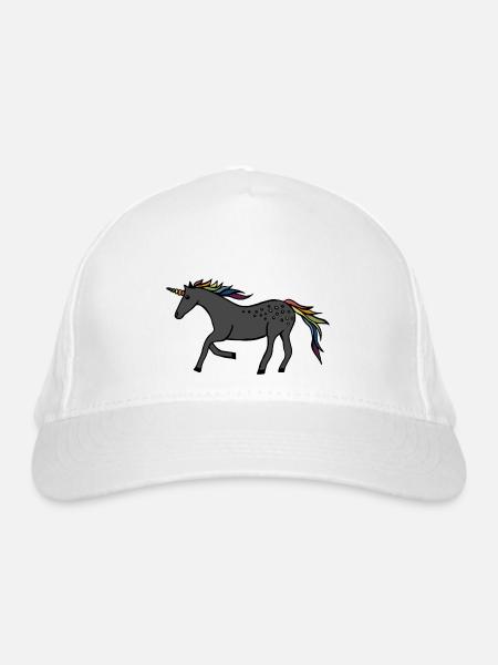 Licorne rapide - Casquette classique bio - blanc - Devant