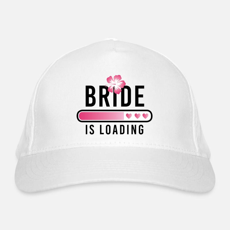 Bride is loading Junggesellinnenabschied JGA Bio-Baseballkappe