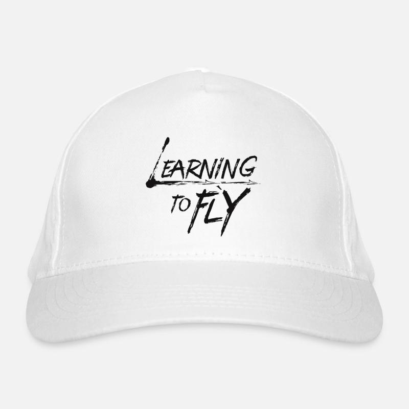 Apprendre à piloter Flying Airplane Pilot Flyer Casquette classique bio