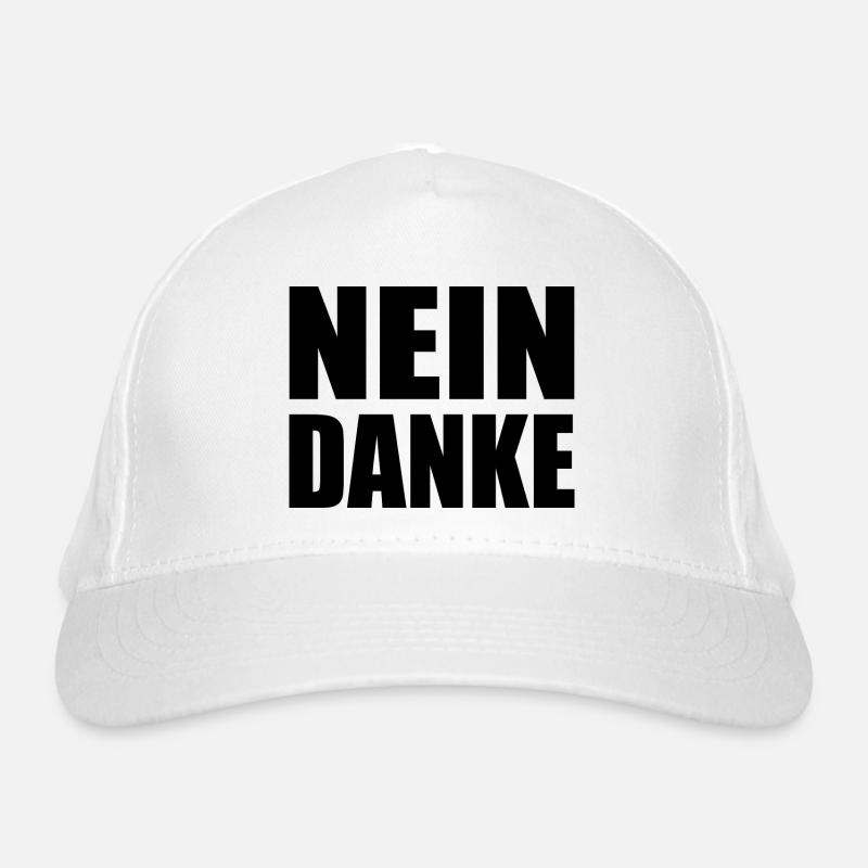 Non merci Casquette classique bio