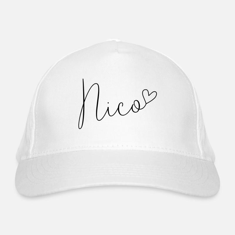 Nicole Nom Prénom Garçon Casquette classique bio