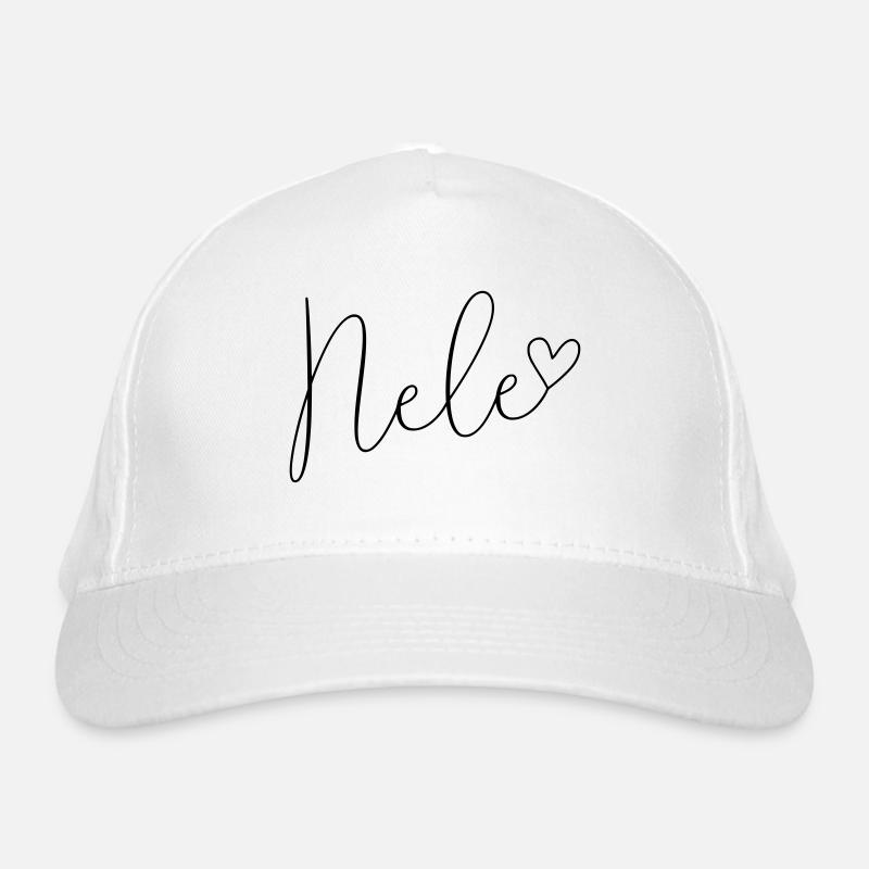 Nele First Name Name Name Day Organic Baseball Cap