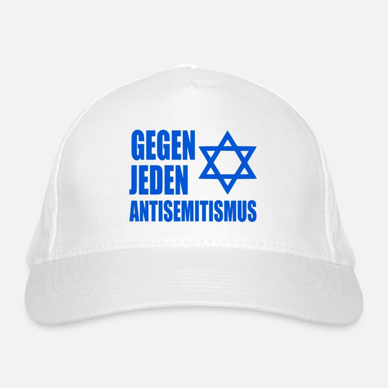 Gegen jeden antisemitismus Bio-Baseballkappe