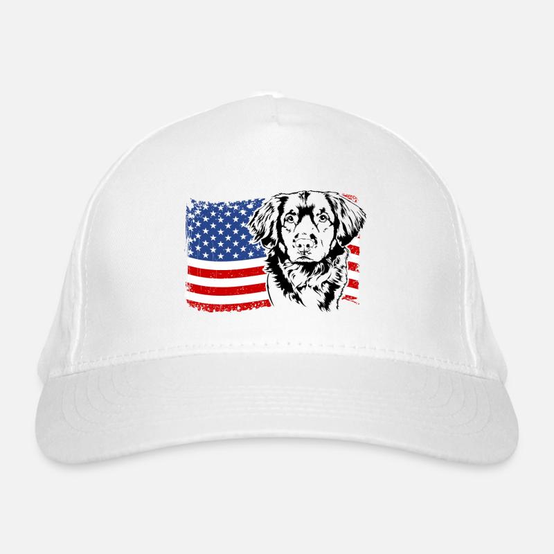 Drapeau de la Nouvelle-Écosse Duck Tolling Retriever America Casquette classique bio