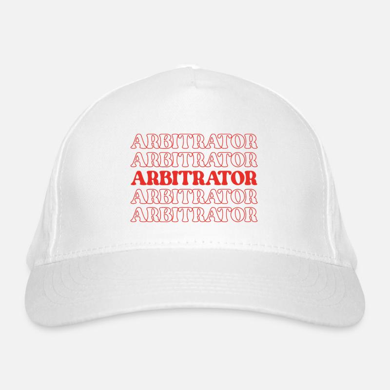 Arbitrator Arbiter Judge Referee Mediator Umpire Organic Baseball Cap