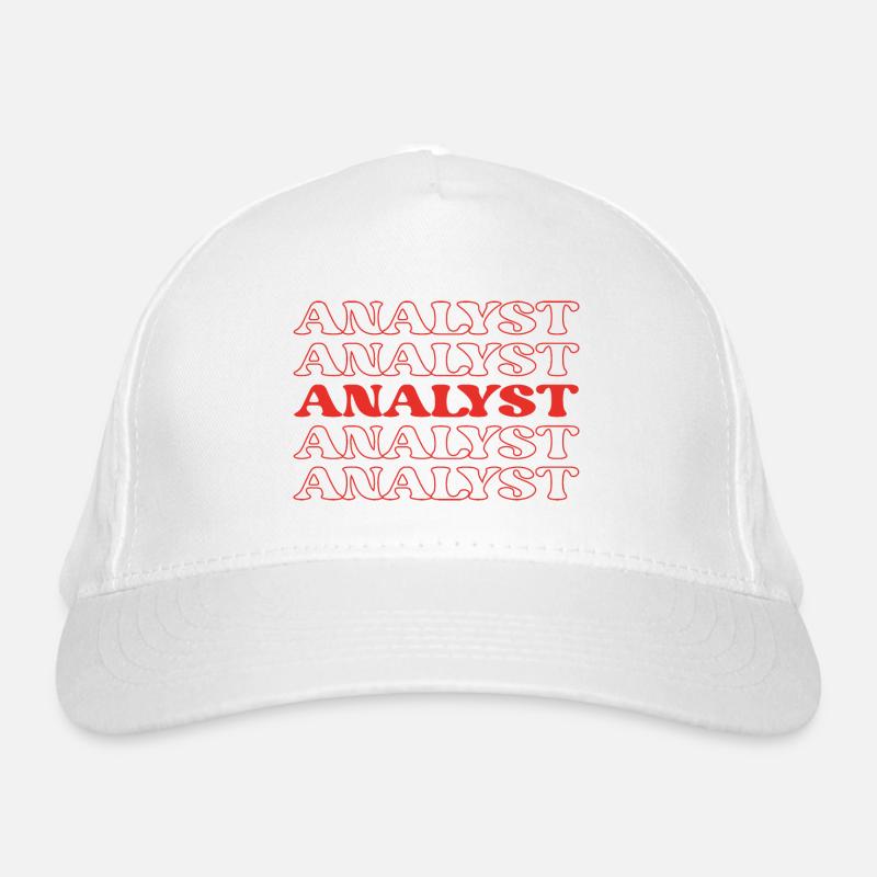 Analyst Examiner Scrutinizer Analyst Inspektor Bio-Baseballkappe