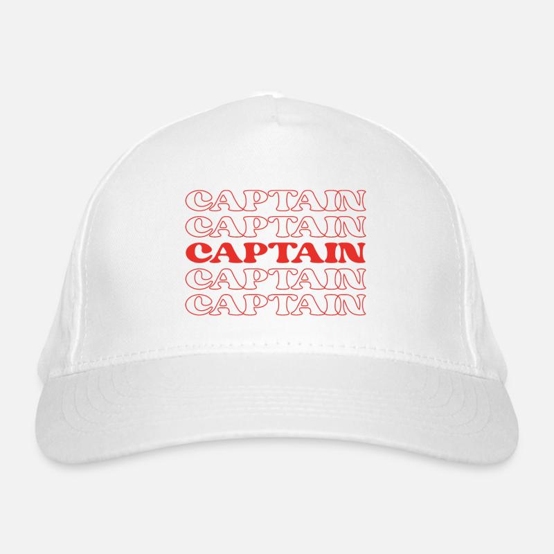Captain Leader Head Commander Chief Officer Bio-Baseballkappe