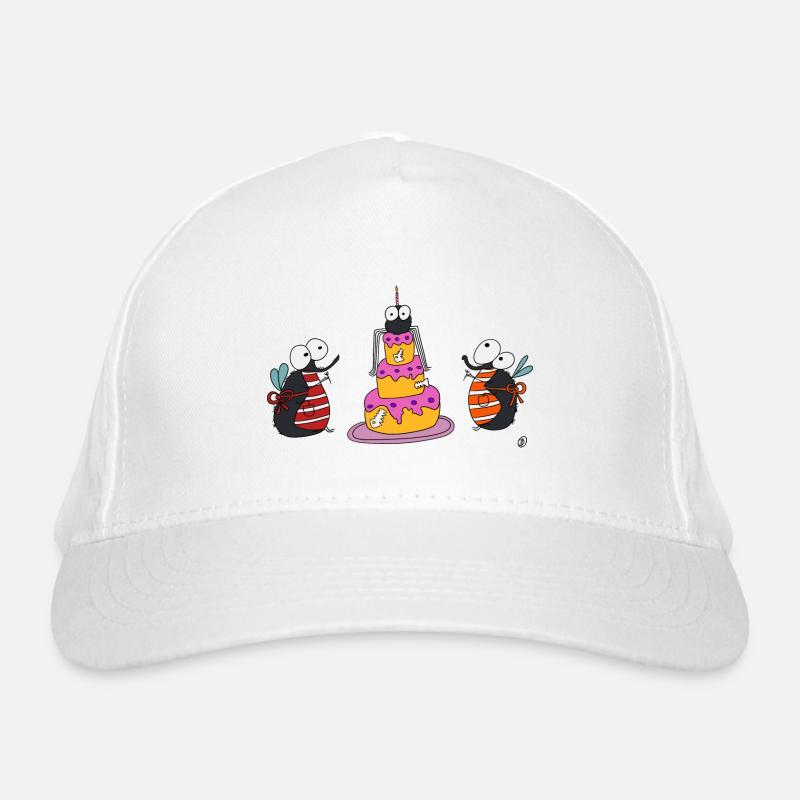 Voler avec du gâteau Casquette classique bio
