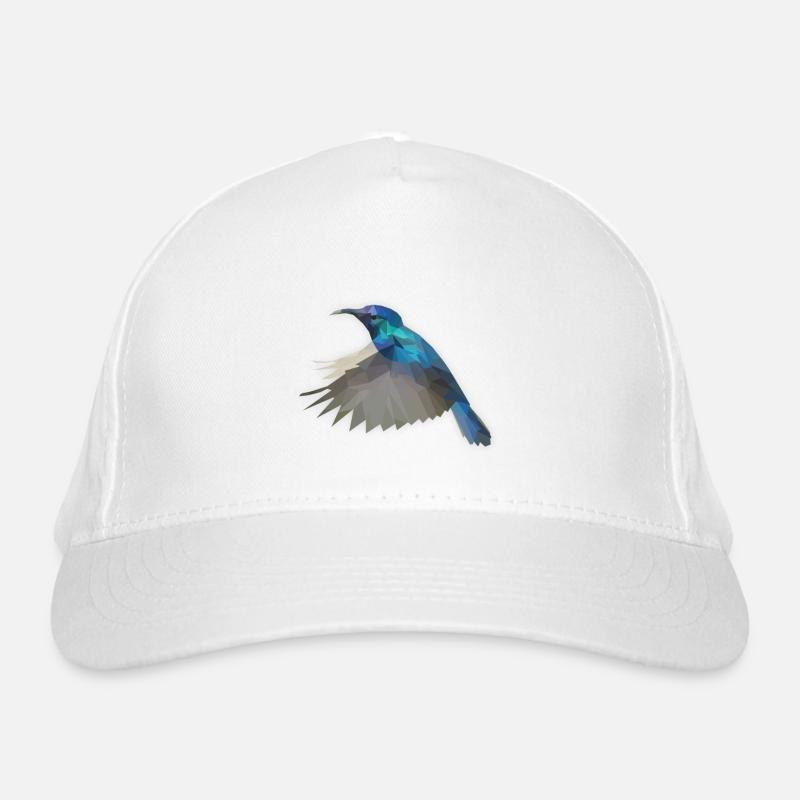 LowPoly "colibri" Casquette classique bio