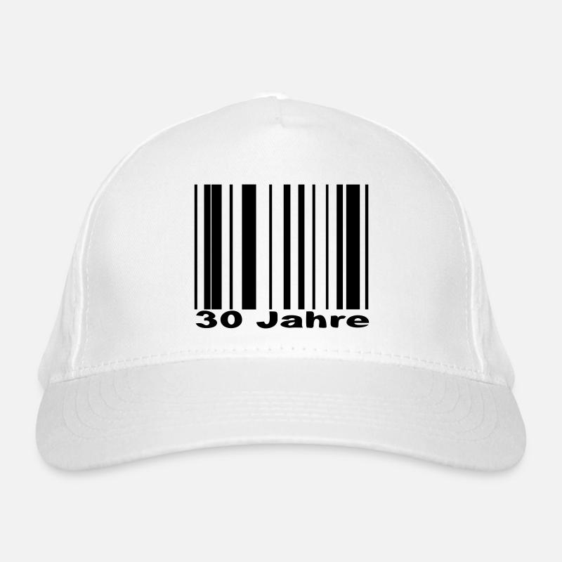 30_jahre Bio-Baseballkappe