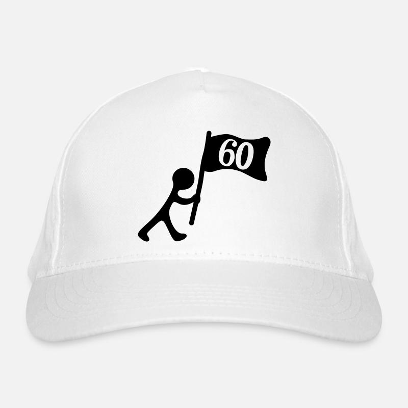 60 years anniversary Organic Baseball Cap