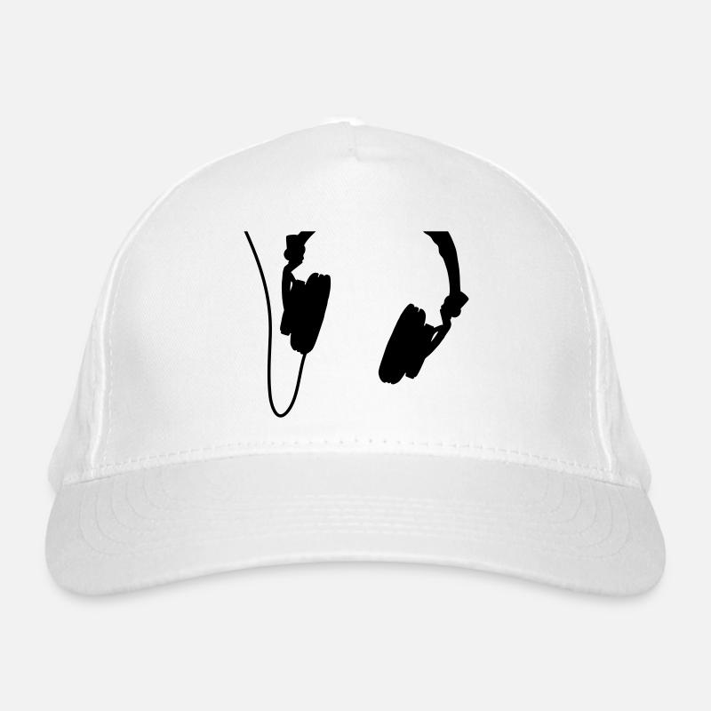 headphones_vector Bio-Baseballkappe