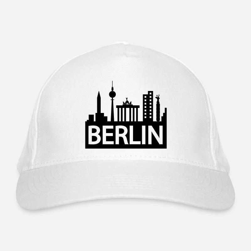 Berlin skyline Organic Baseball Cap