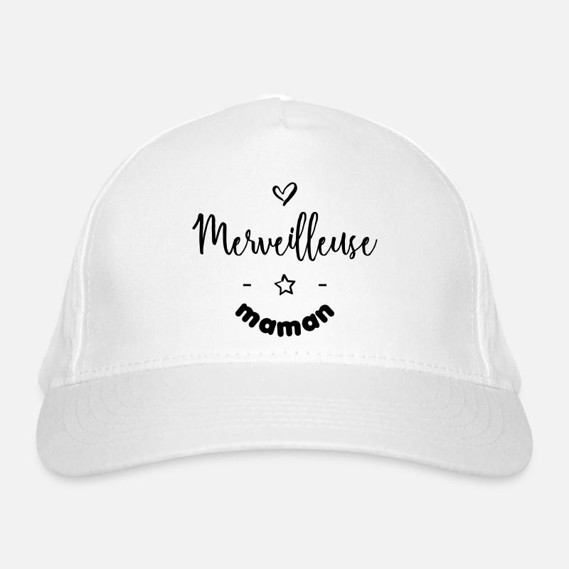 Merveilleuse maman Casquette classique bio