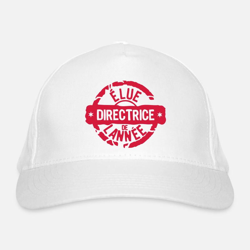 directrice elue annee meilleurs tampon Casquette classique bio
