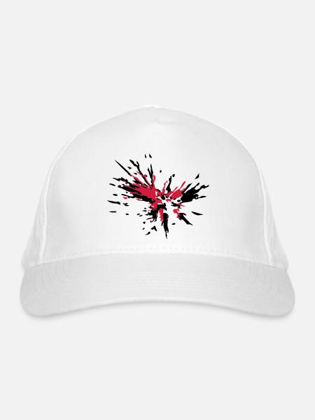 Spritzer - Bio-Baseballkappe - Weiß - Vorne