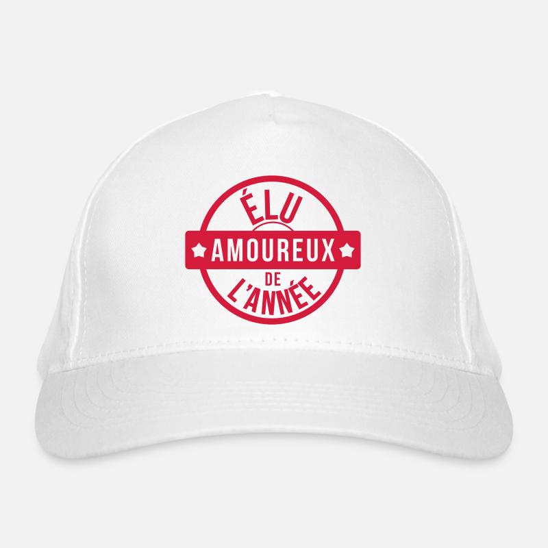 élu Amoureux de l'année ! Casquette classique bio