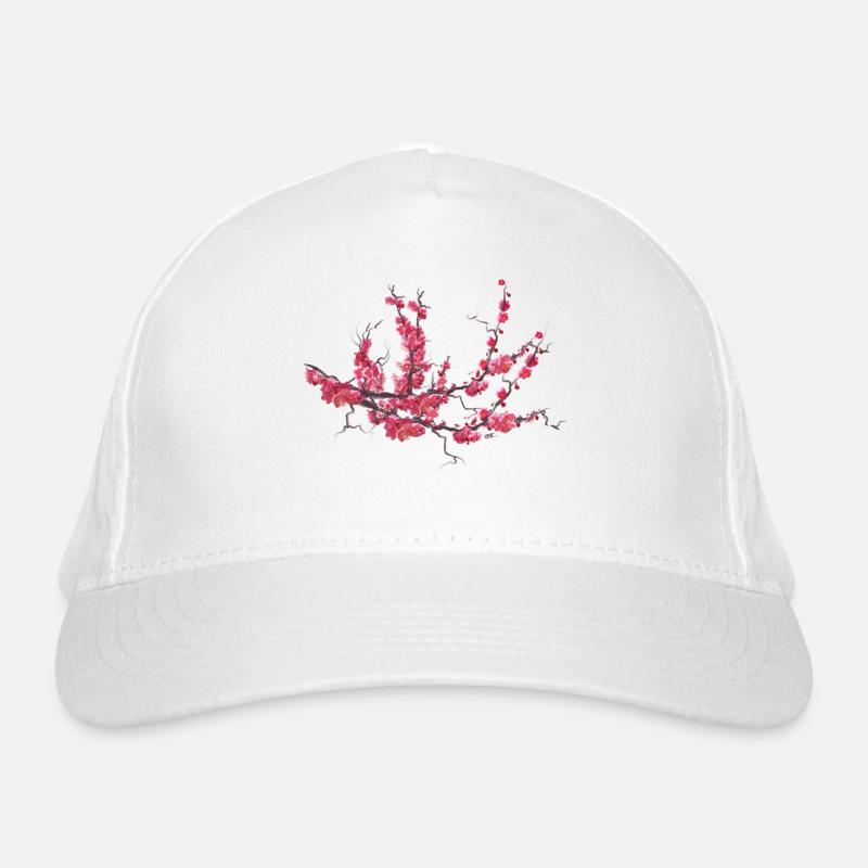 sakura Organic Baseball Cap