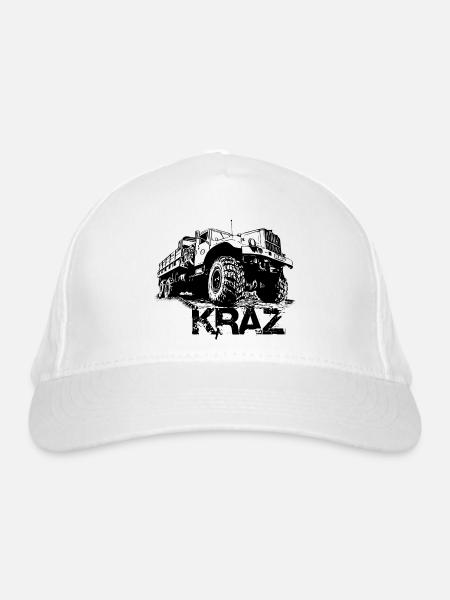 KrAZ-255 - Bio-Baseballkappe - Weiß