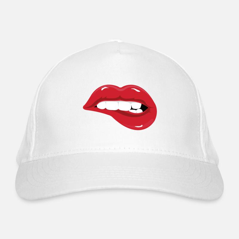 lips Organic Baseball Cap