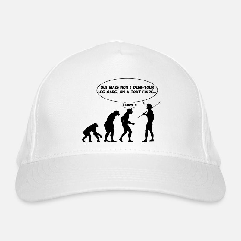 évolution inversée Casquette classique bio
