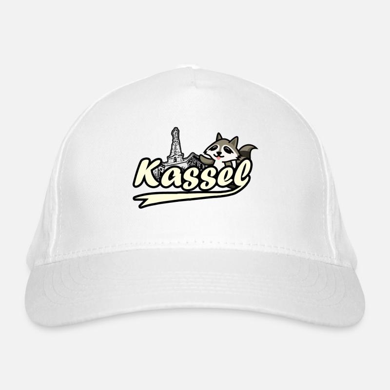 Kassel Waschbär Herkules Bio-Baseballkappe
