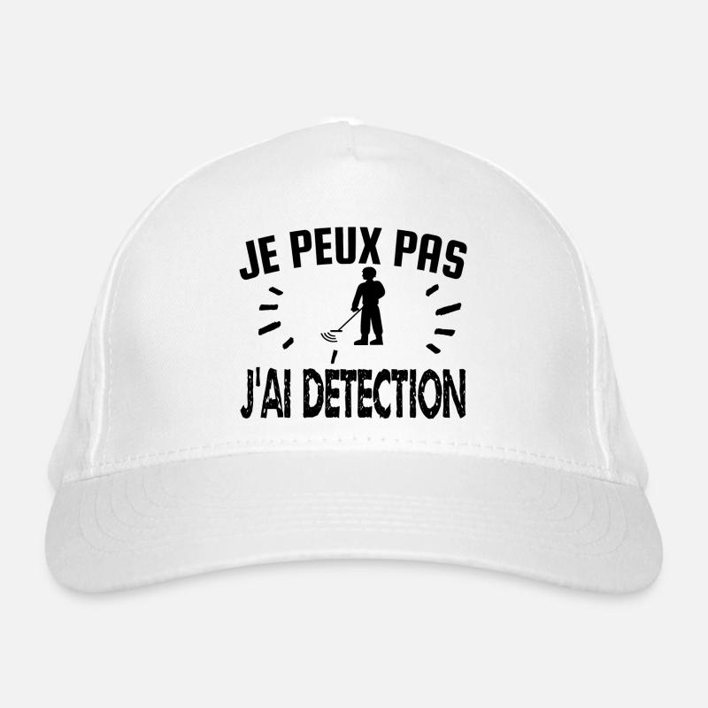 je peux pas j'ai détection Casquette classique bio