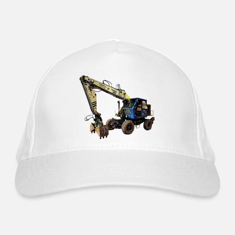 T174 Bagger DDR Bio-Baseballkappe