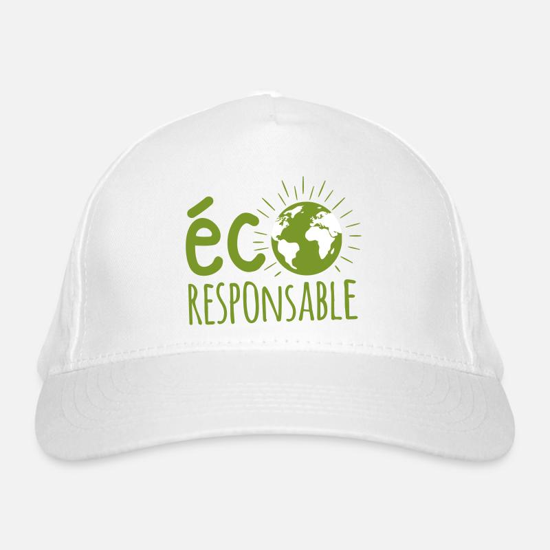 éco-responsable, protection de l'environnement Casquette classique bio