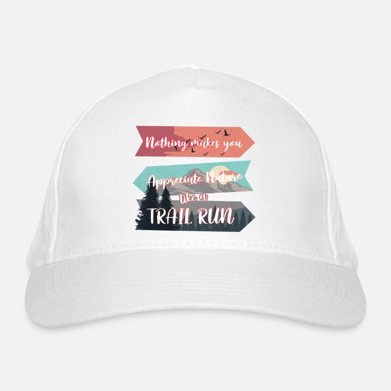 Trail Runner Running Jogging Jogger I Gift Casquette classique bio