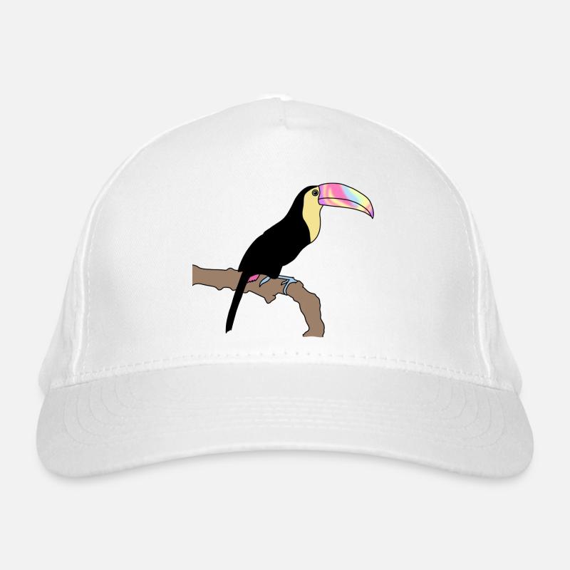Toucan Tie Dye Version Organic Baseball Cap
