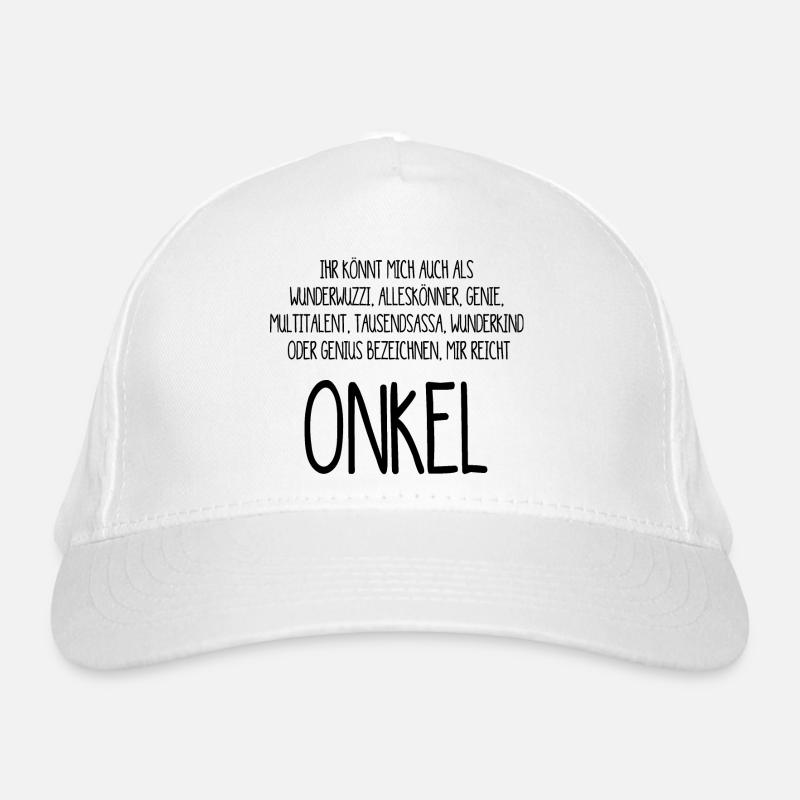Onkel – ein Alleskönner, Genie, Multitalent Bio-Baseballkappe