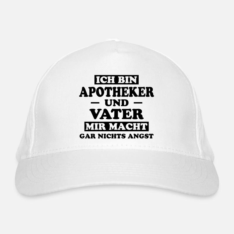 Apotheker Beruf Lustiger Spruch Apotheker Geschenk Bio-Baseballkappe
