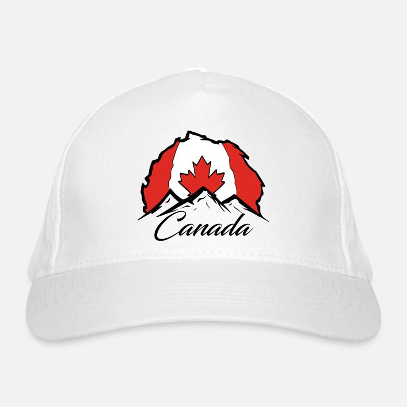 Canada flag Organic Baseball Cap