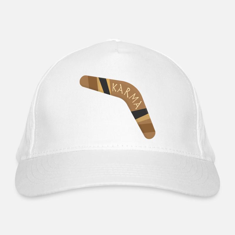 Karma boomerang Organic Baseball Cap