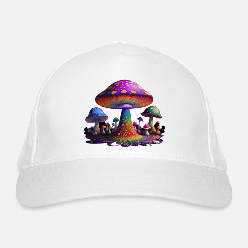 Mushrooms Bio-Baseballkappe
