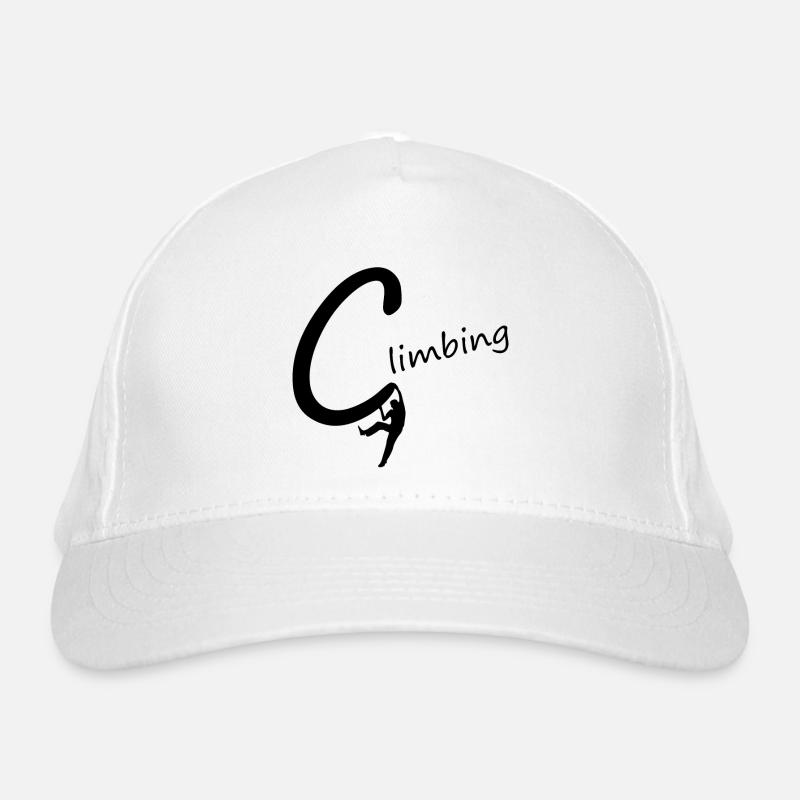 Cooles Kletterdesign, Kletterer, Climbing, Boulder Bio-Baseballkappe