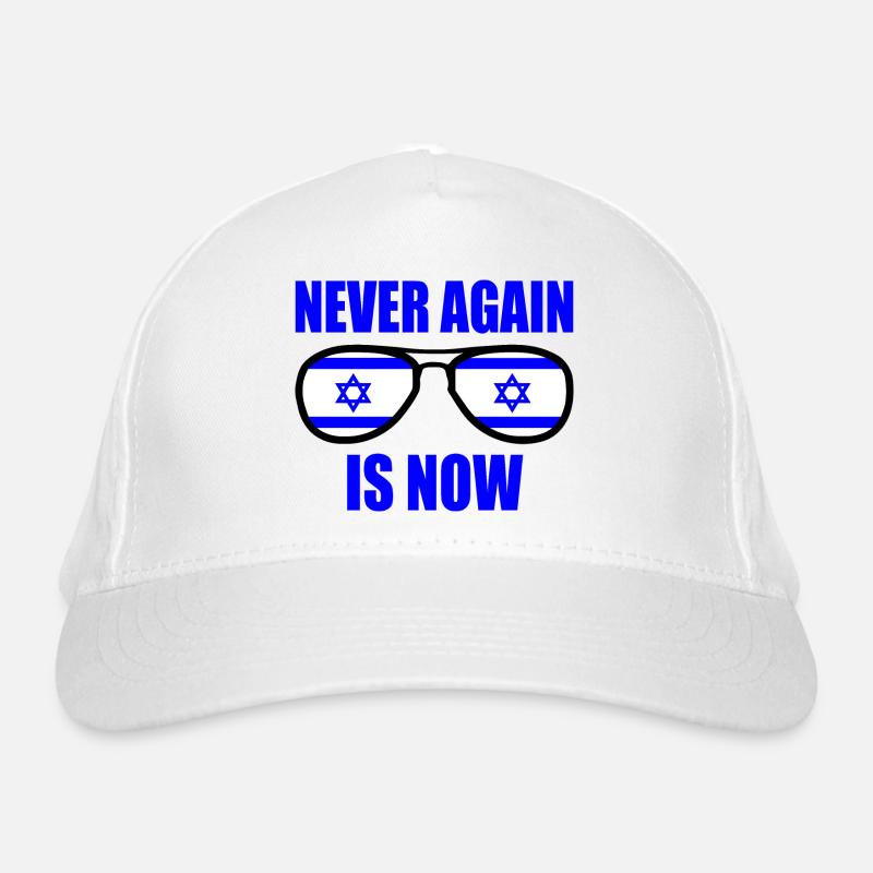 Never again is now Bio-Baseballkappe