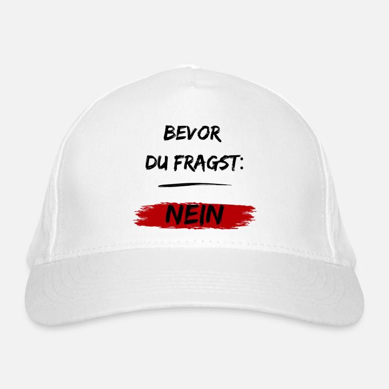 Before you ask: NO! Organic Baseball Cap