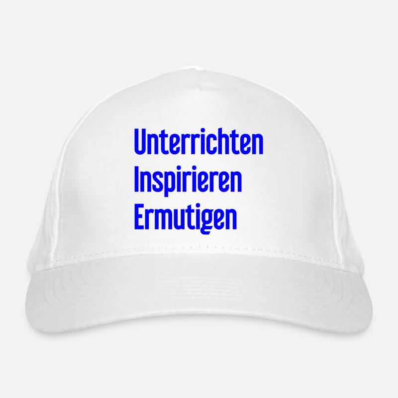 Teaching Inspiring Encouraging Organic Baseball Cap