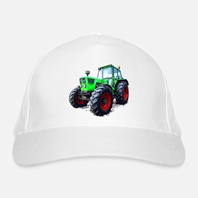 Traktor Deutz 13006 - Bio-Baseballkappe - Weiß