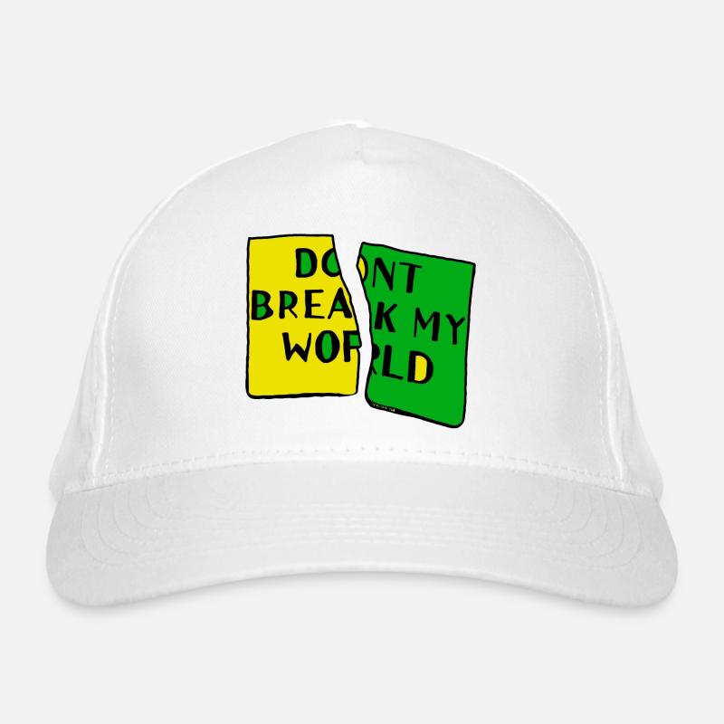 dont break my world Casquette classique bio